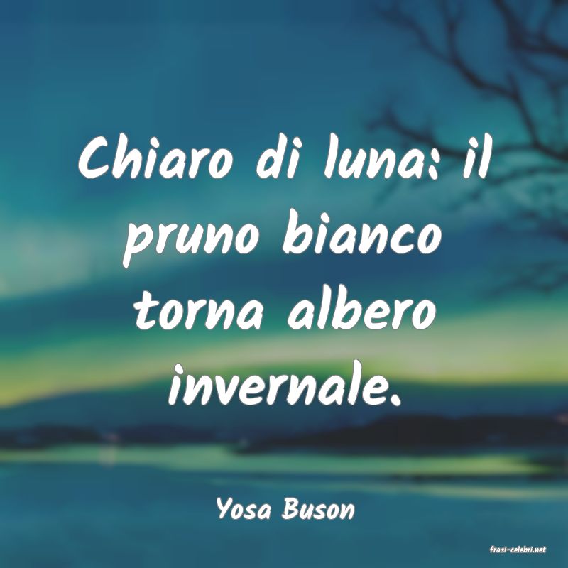 frasi di Yosa Buson