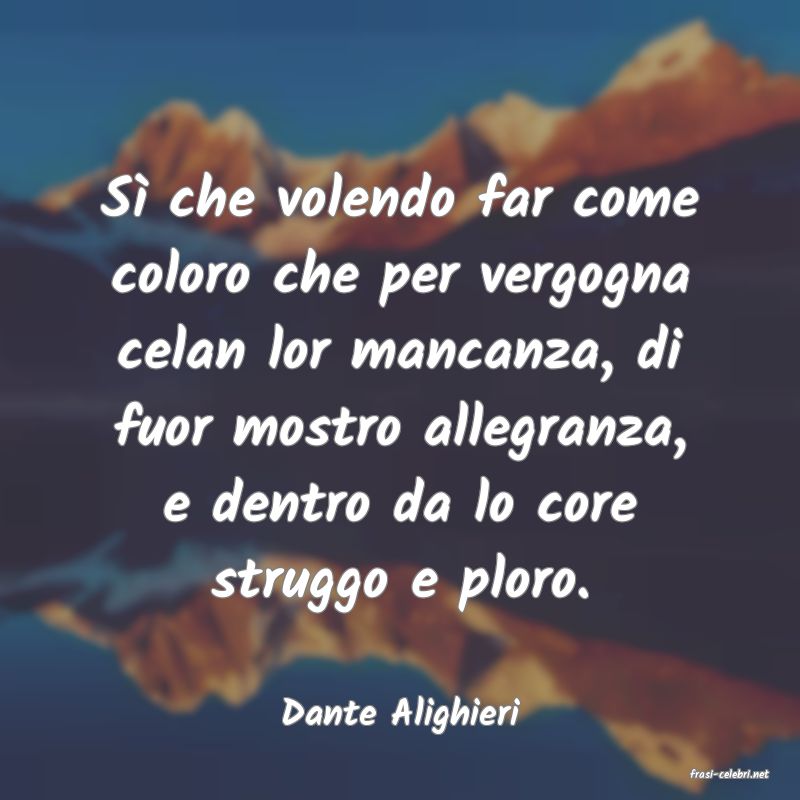 frasi di Dante Alighieri