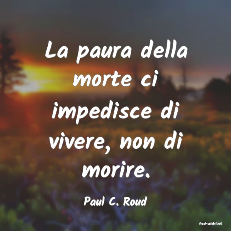 frasi di  Paul C. Roud

