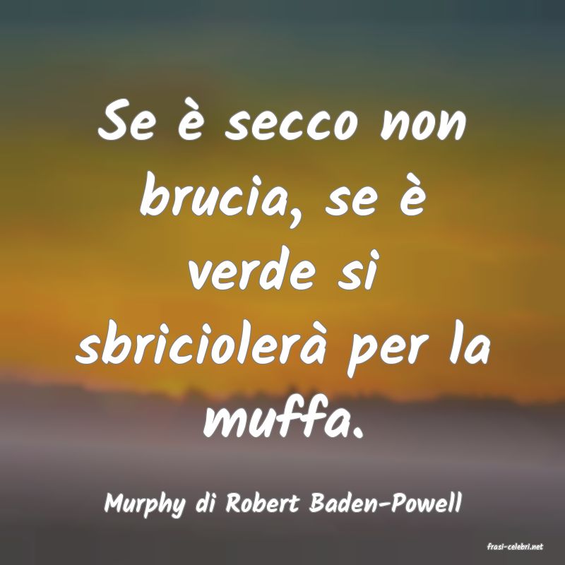 frasi di Murphy di Robert Baden-Powell