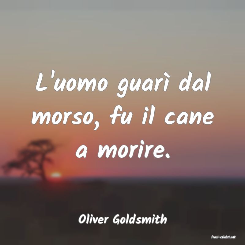 frasi di Oliver Goldsmith