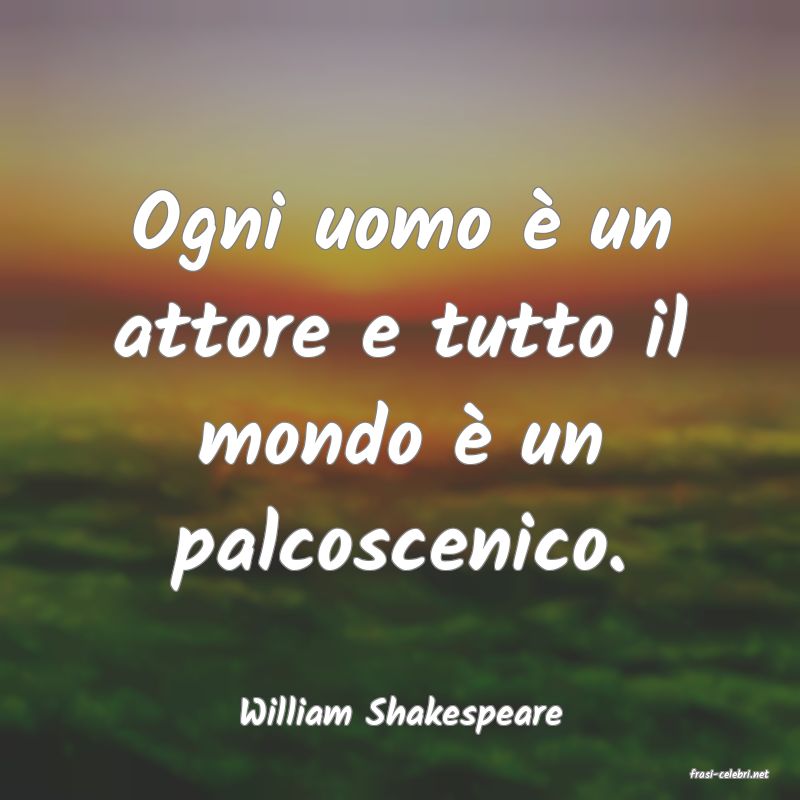 frasi di William Shakespeare