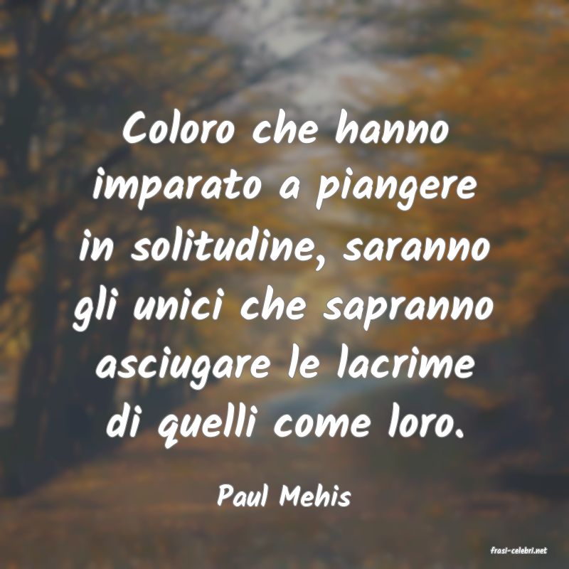 frasi di  Paul Mehis

