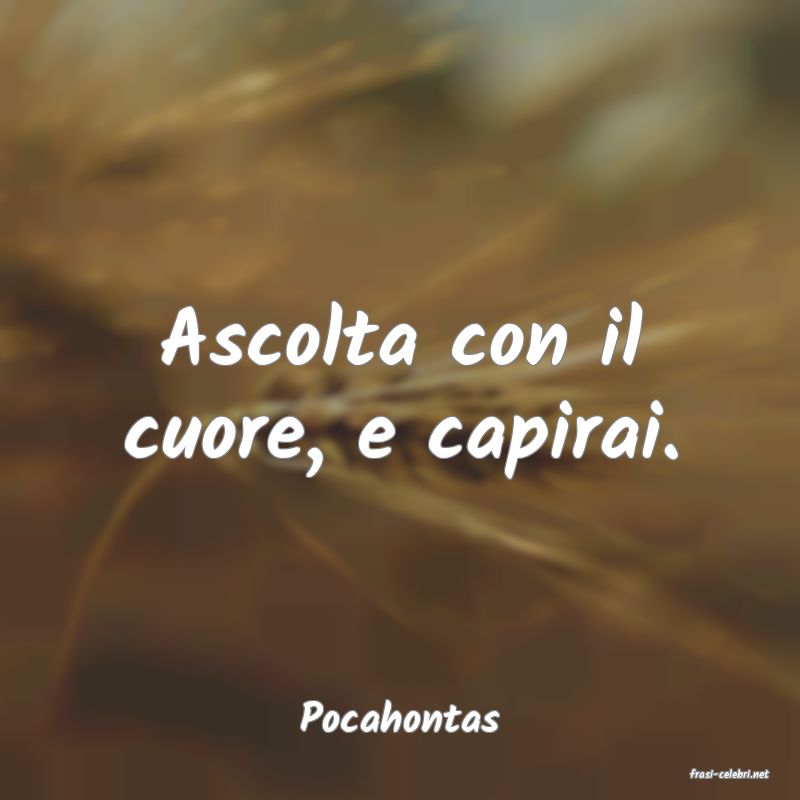 frasi di Pocahontas