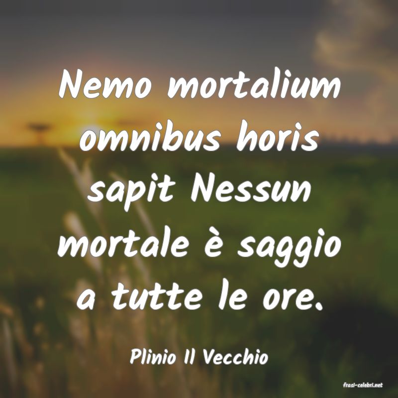 frasi di Plinio Il Vecchio