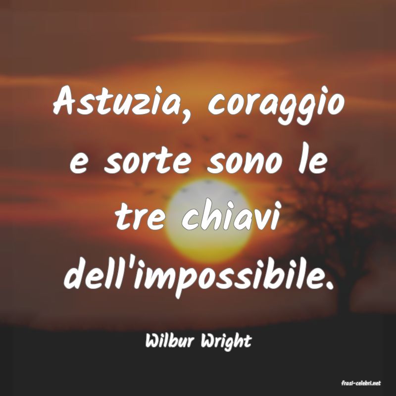 frasi di  Wilbur Wright
