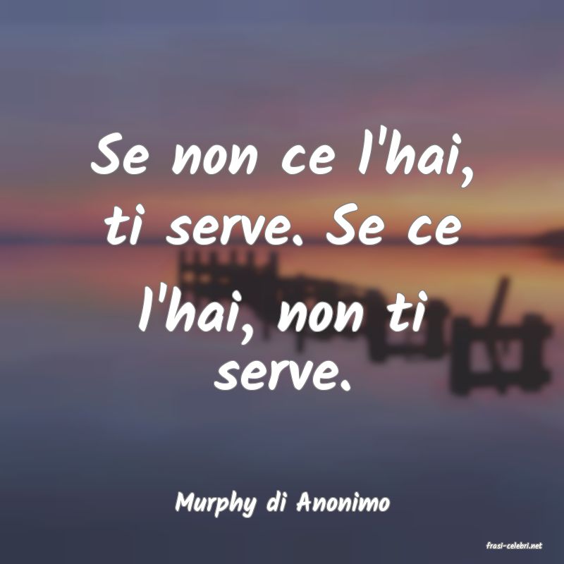 frasi di Murphy di Anonimo