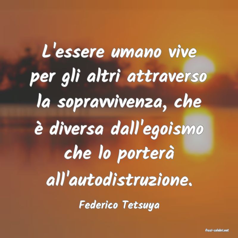 frasi di  Federico Tetsuya
