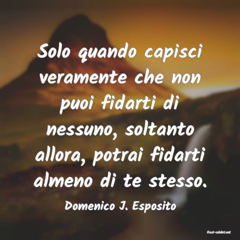 frasi di  Domenico J. Esposito
