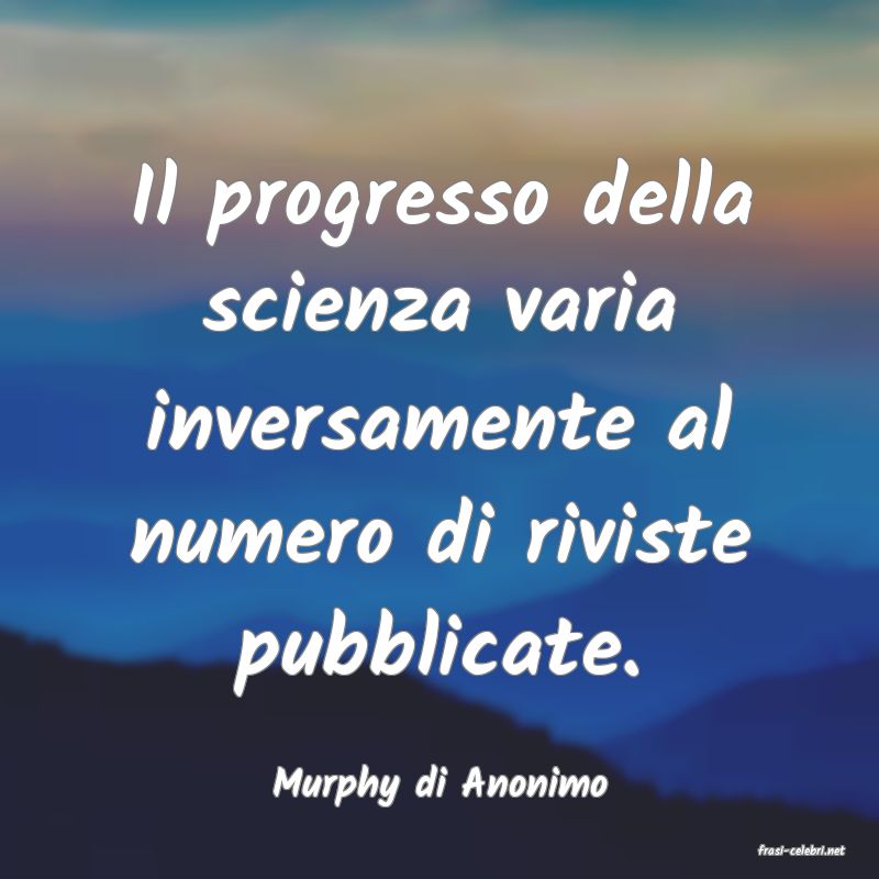 frasi di Murphy di Anonimo