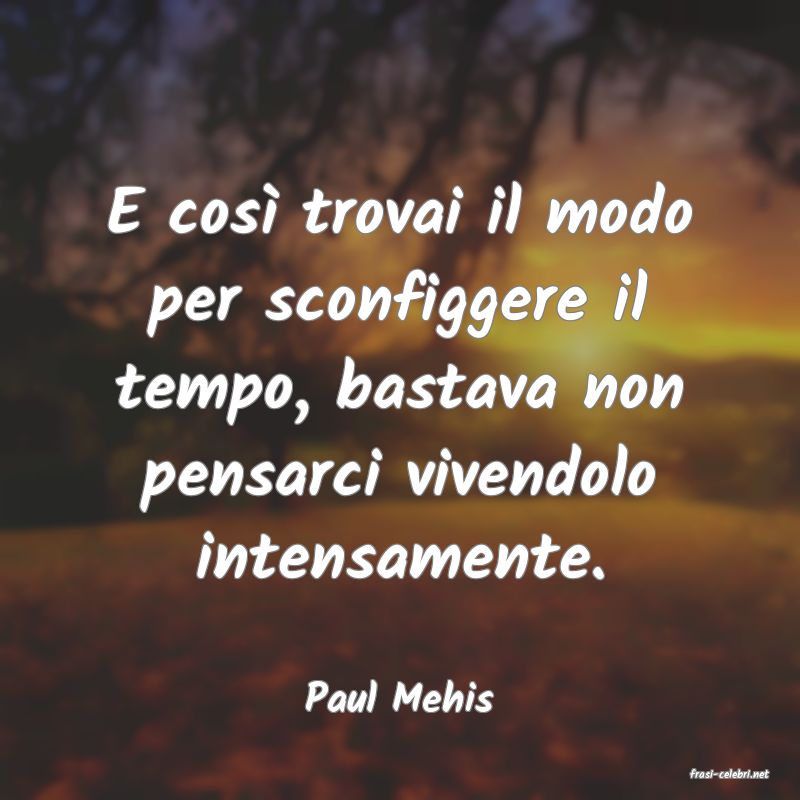 frasi di  Paul Mehis
