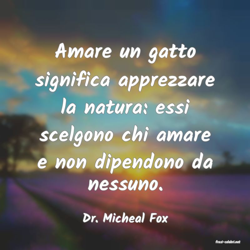 frasi di  Dr. Micheal Fox
