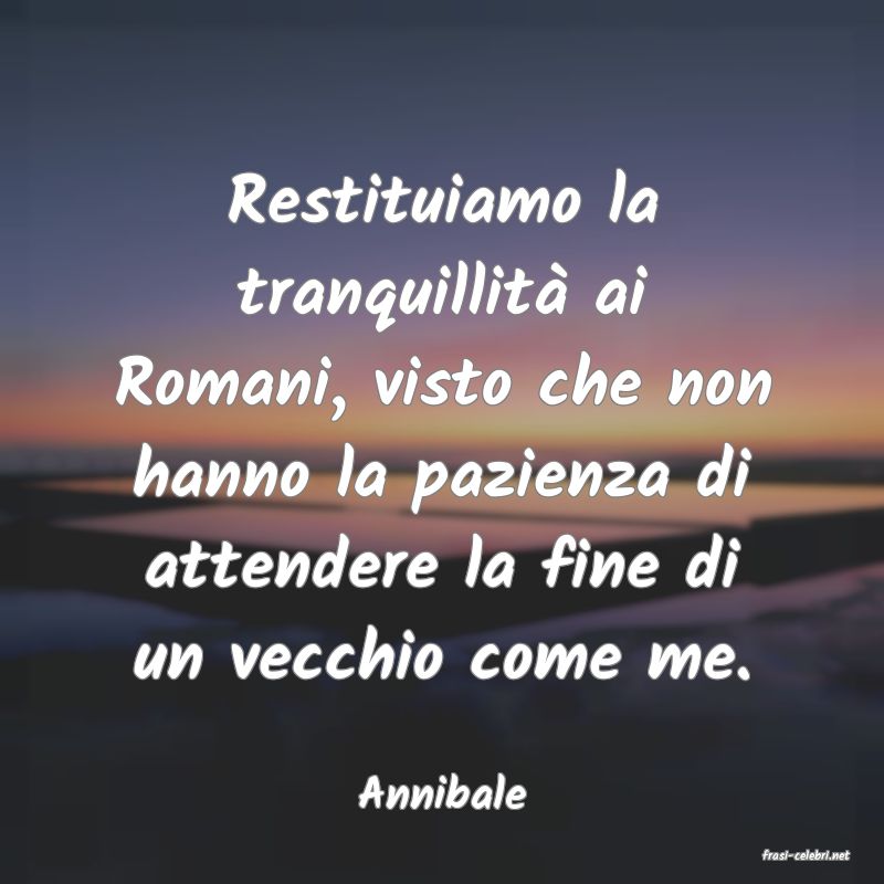 frasi di Annibale
