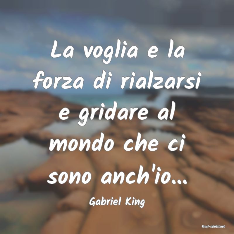 frasi di  Gabriel King
