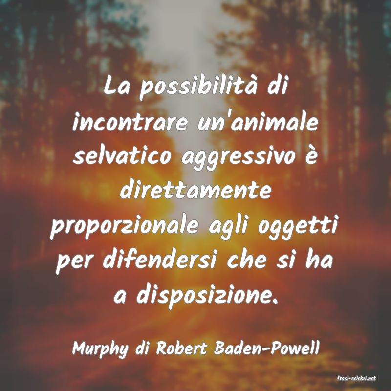 frasi di Murphy di Robert Baden-Powell
