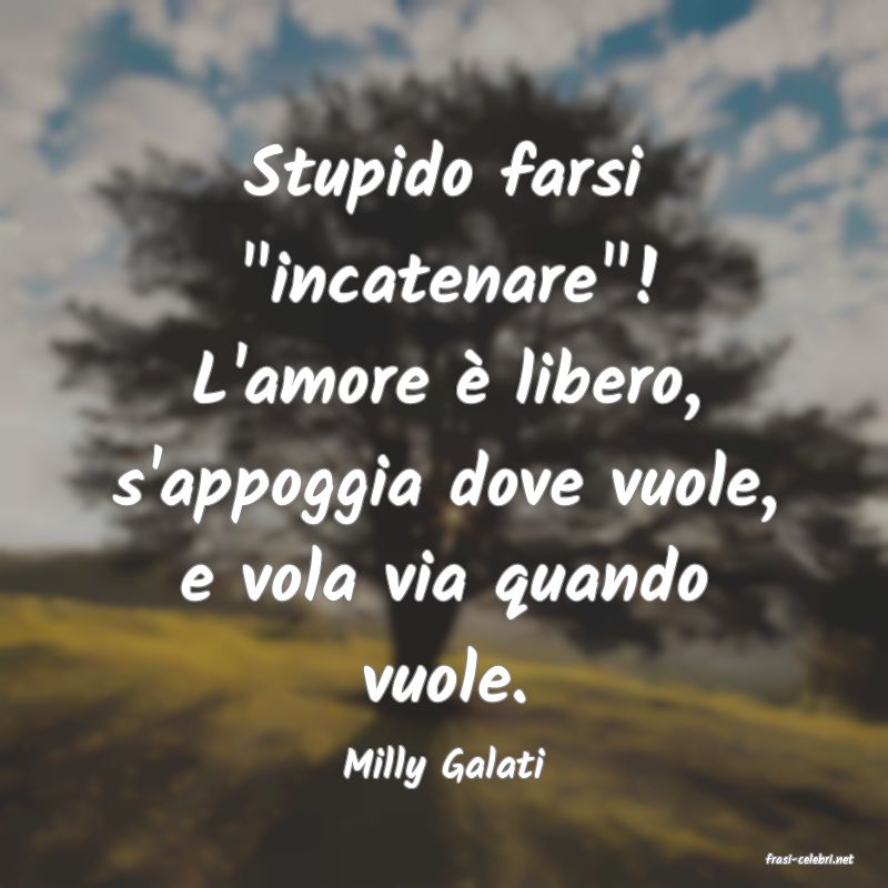 frasi di  Milly Galati
