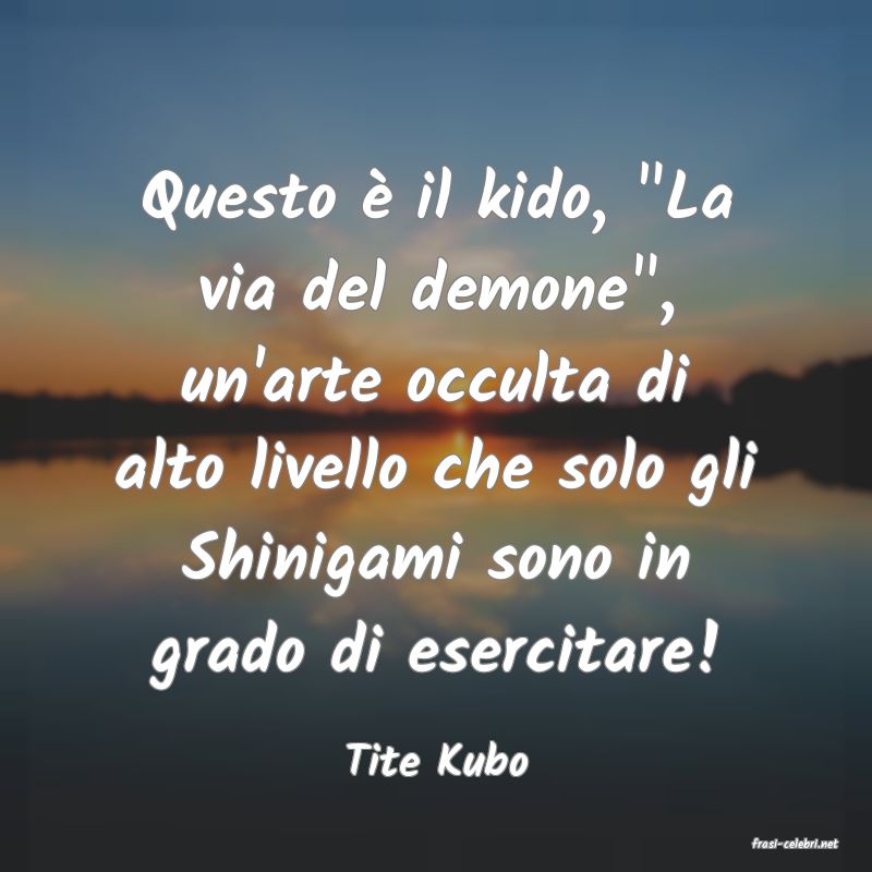 frasi di  Tite Kubo
