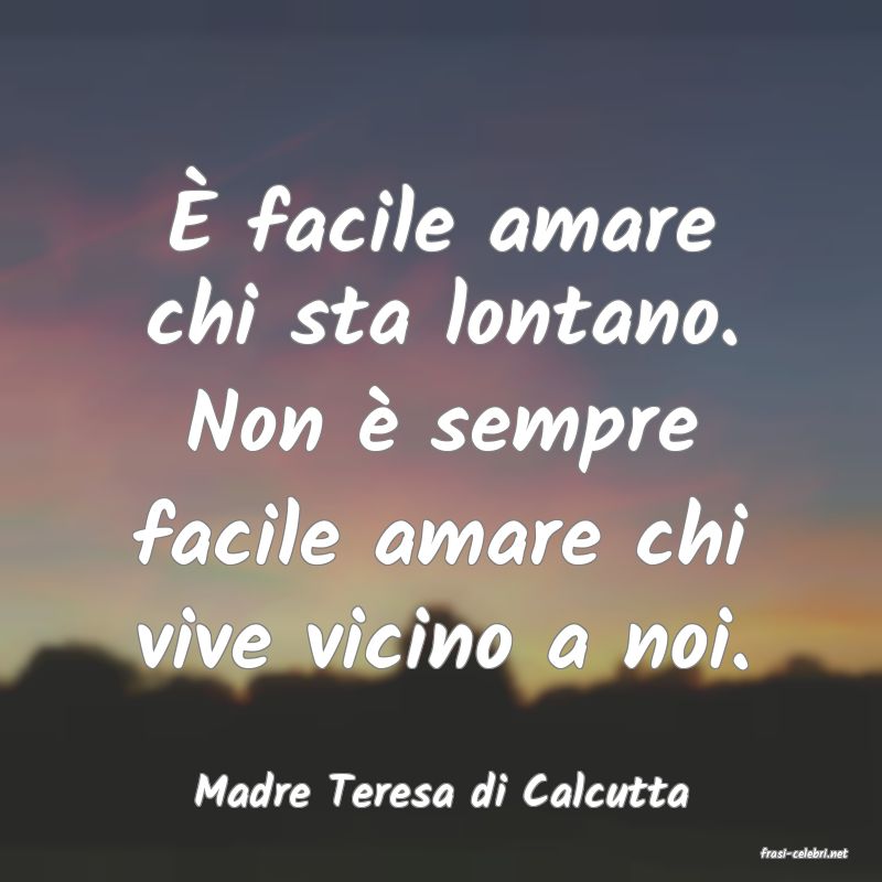 frasi di Madre Teresa di Calcutta