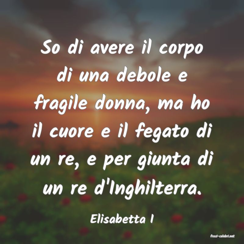 frasi di Elisabetta I