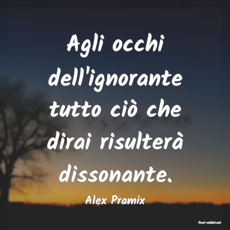 frasi di  Alex Pramix
