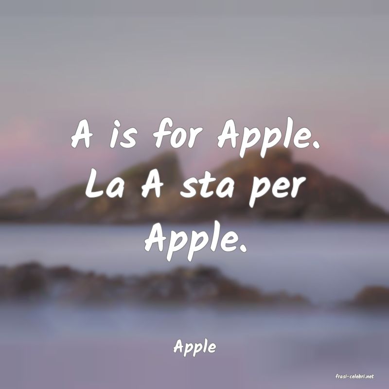 frasi di Apple