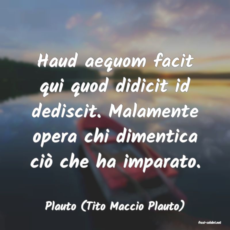 frasi di Plauto (Tito Maccio Plauto)