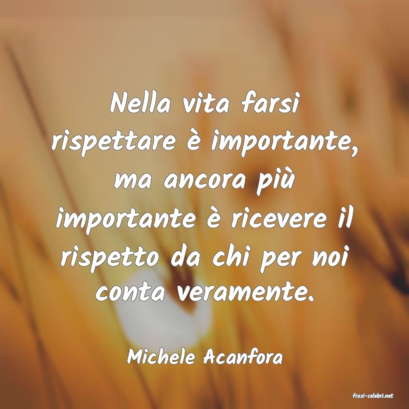 frasi di  Michele Acanfora
