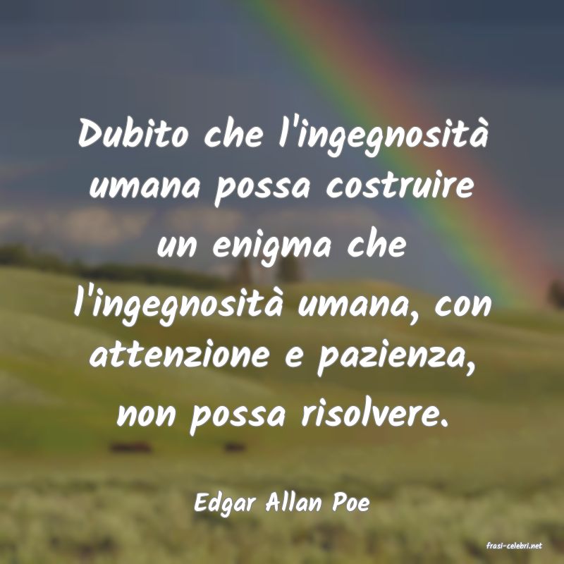 frasi di Edgar Allan Poe