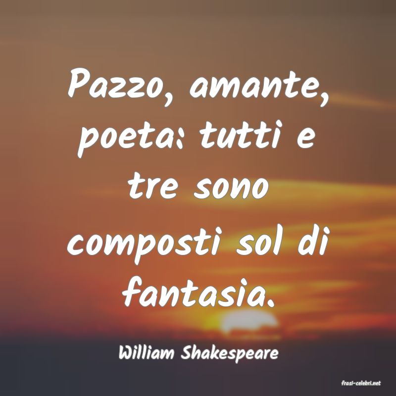 frasi di William Shakespeare