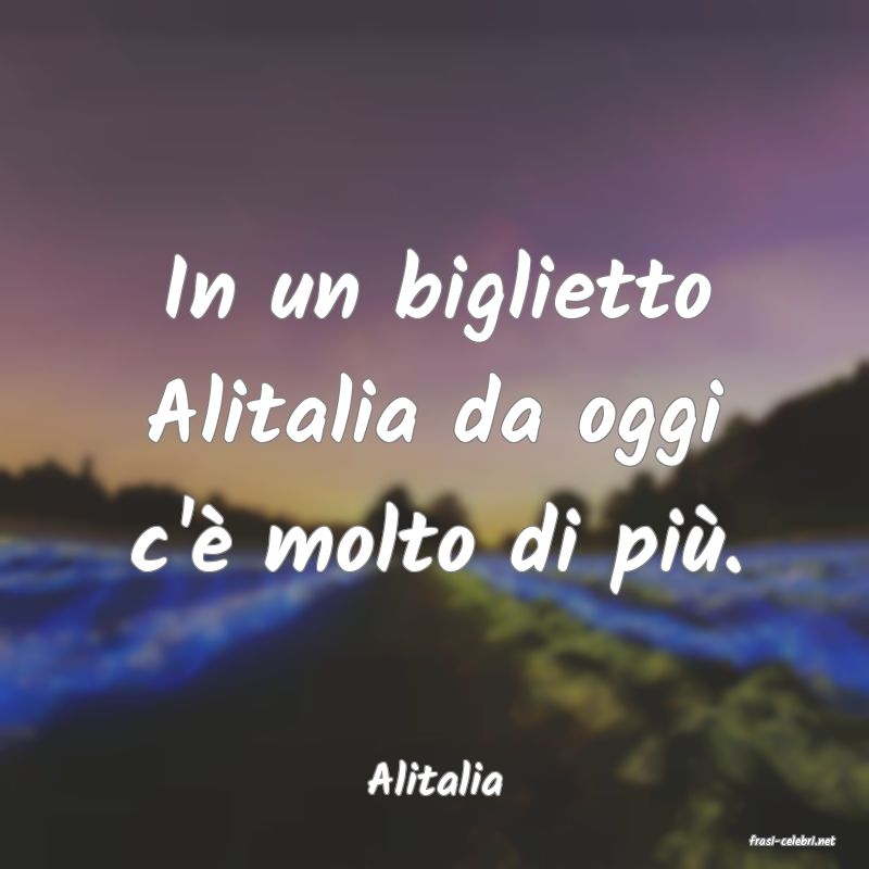 frasi di Alitalia