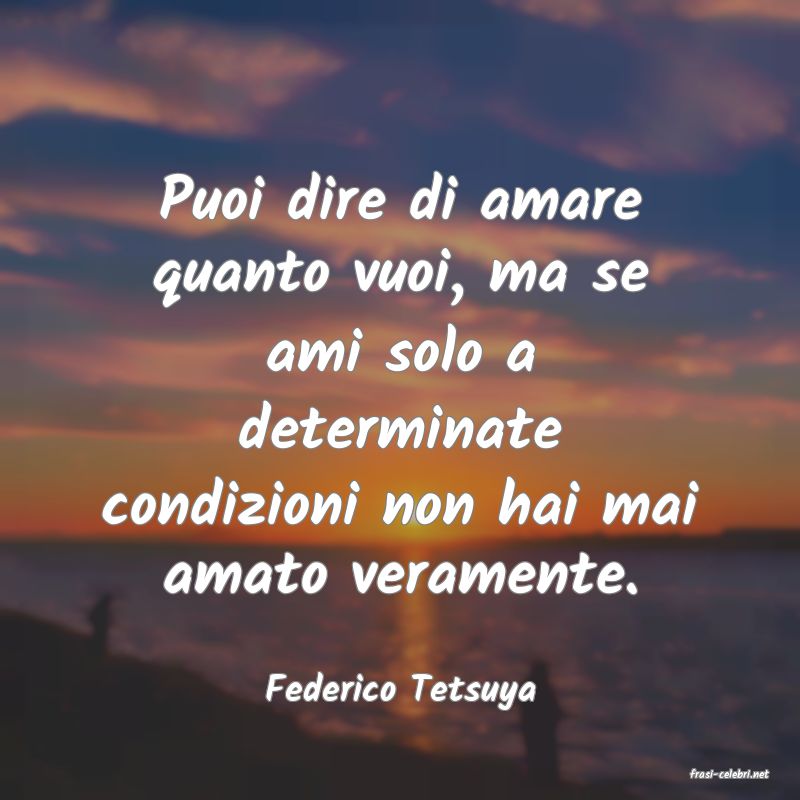 frasi di  Federico Tetsuya
