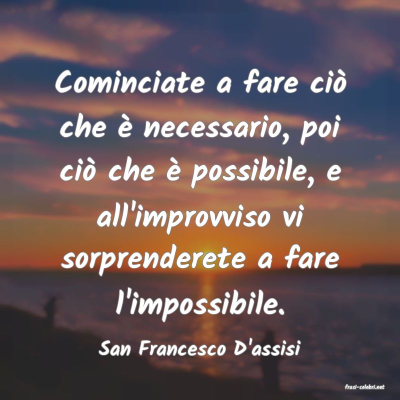 frasi di  San Francesco D'assisi
