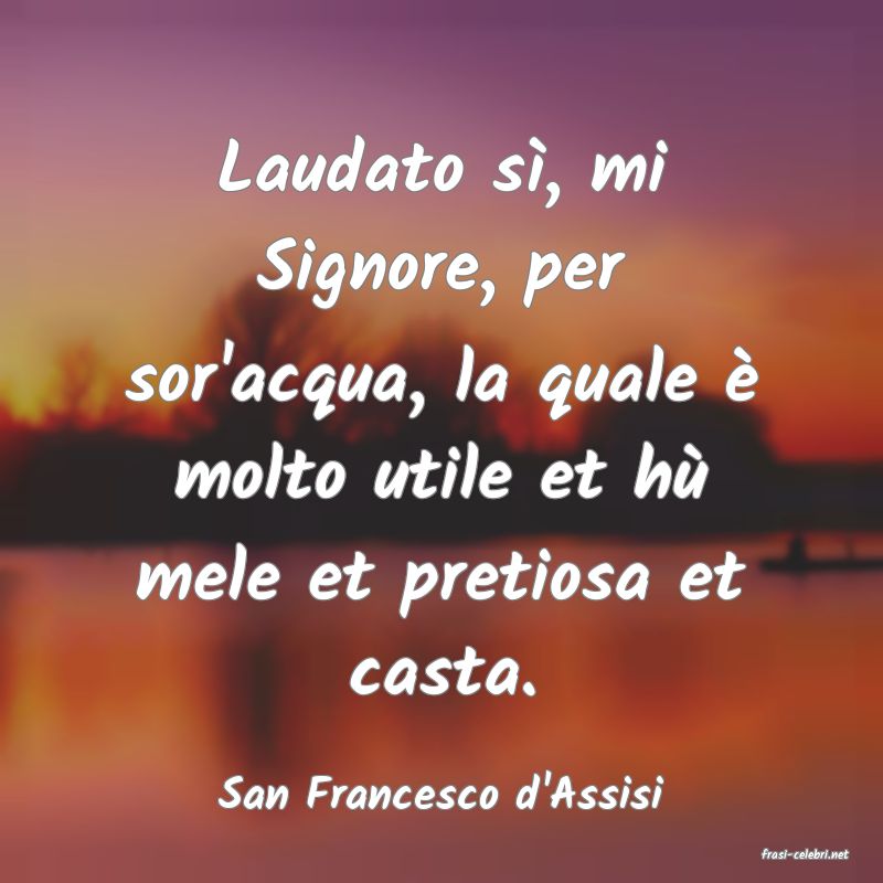 frasi di San Francesco d'Assisi