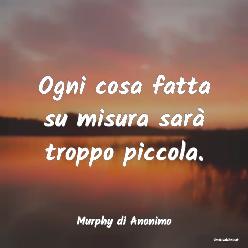 frasi di Murphy di Anonimo