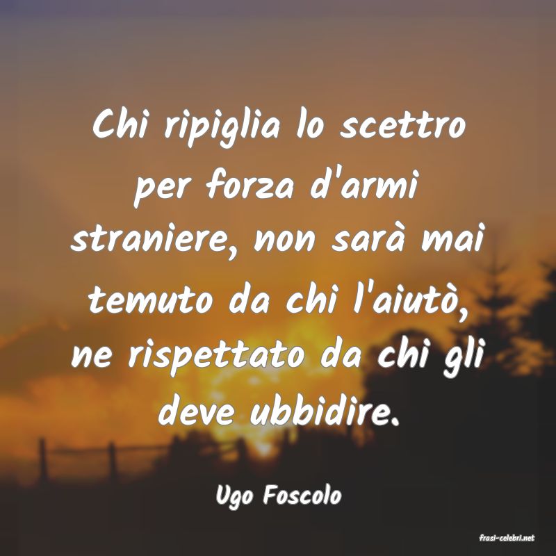 frasi di Ugo Foscolo