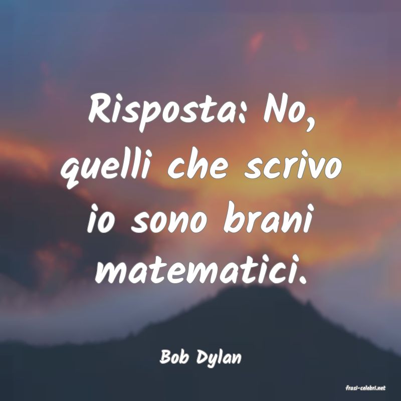 frasi di Bob Dylan