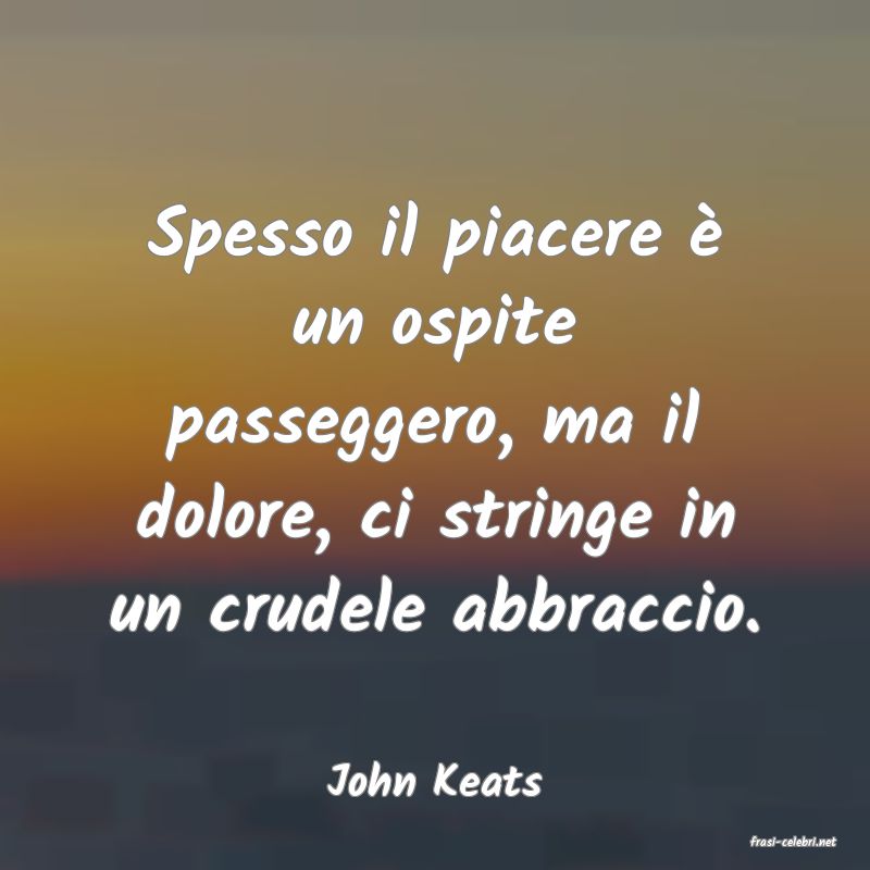 frasi di John Keats