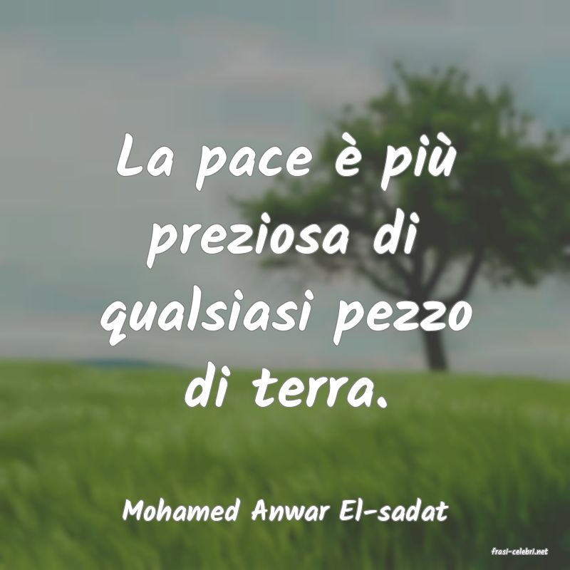 frasi di Mohamed Anwar El-sadat